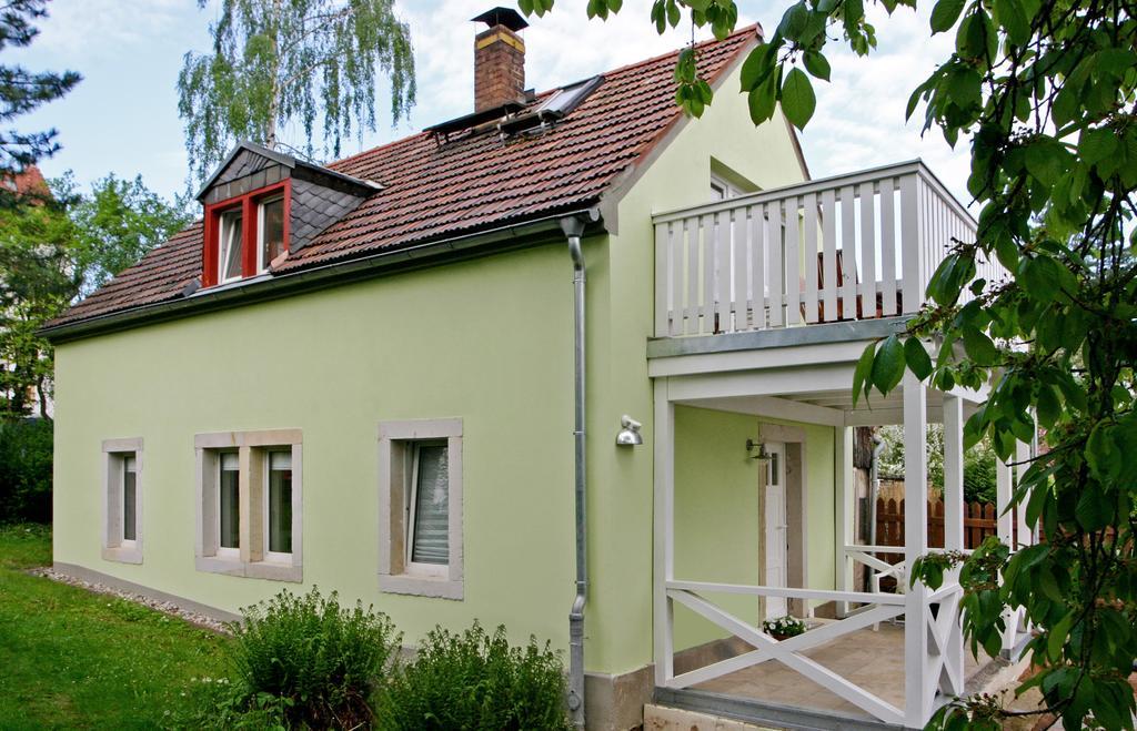 Kleines Haeuschen - Ferien In Cossebaude Villa Дрезден Екстериор снимка