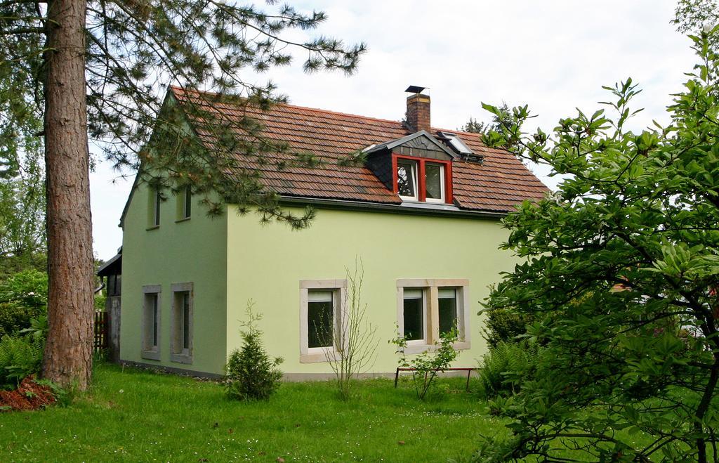 Kleines Haeuschen - Ferien In Cossebaude Villa Дрезден Екстериор снимка